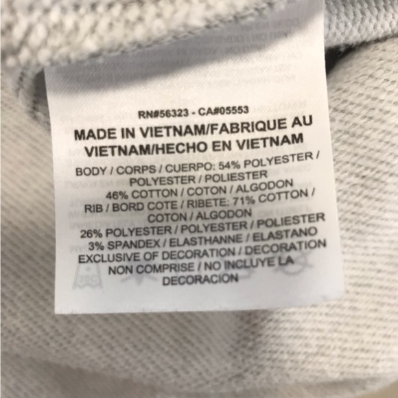 Nike Heather Gray Dry Training Hoodie Vented Droptail - Picture 8 of 8